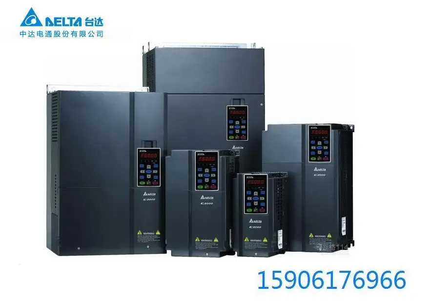 

Delta Inverter Universal VFD185C43A 18.5kw 380v Zhongda Dentsu C2000 Series, Spot