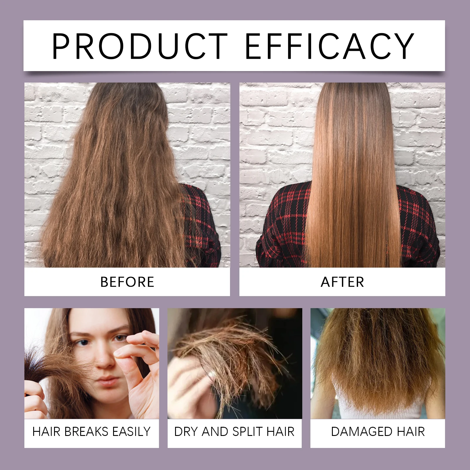 Maska keratynowa do włosów naprawiająca zniszczone, puszące się włosy, miękka, gładka, błyszcząca, nawilżająca, odżywiająca korzenie włosów, zapobiegająca łamaniu, pielęgnacja puszących się włosów.