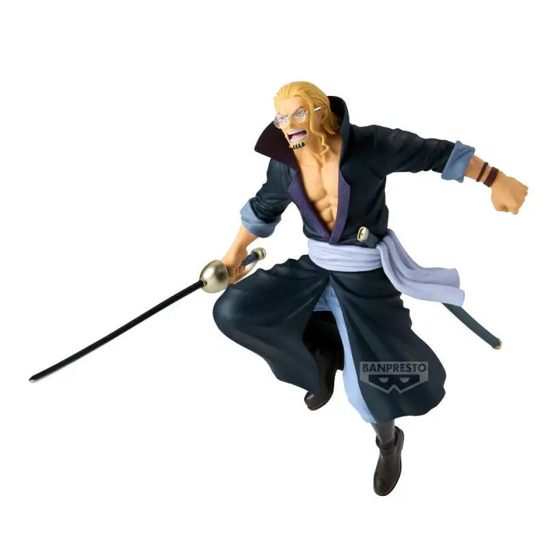 

Оригинальная фигурка Bandai Banpresto One Piece Battle Record Collection Silvers.rayleigh из ПВХ, модель по мотивам аниме, в наличии