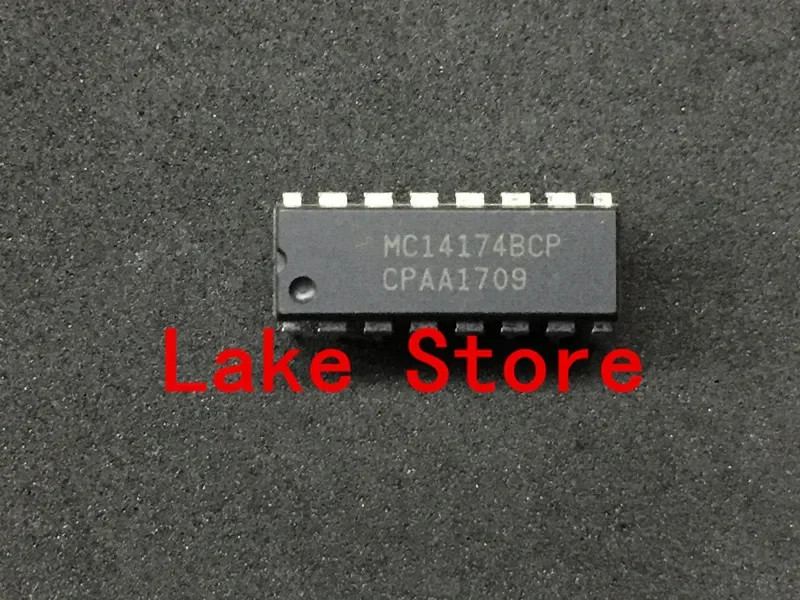 

10 шт./лот MC14174BCP MC14174 DIP