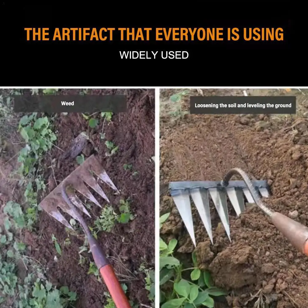 עשב הו עשב גינון דעיכה וגינון פעילויות גן החווה חיצונית אחרת ליישם דשא hoe שורש hoe