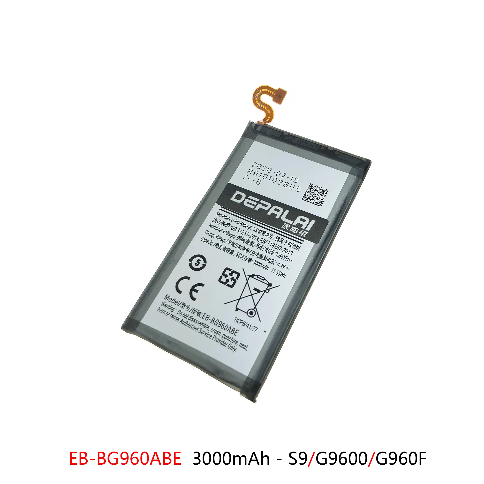 EB-BG960ABE Battery For Samsung Galaxy S9 G9600 S9Plus G9650 S9+ G965F Batteries EB-BG965ABA Batteries Replacement Repair Parts