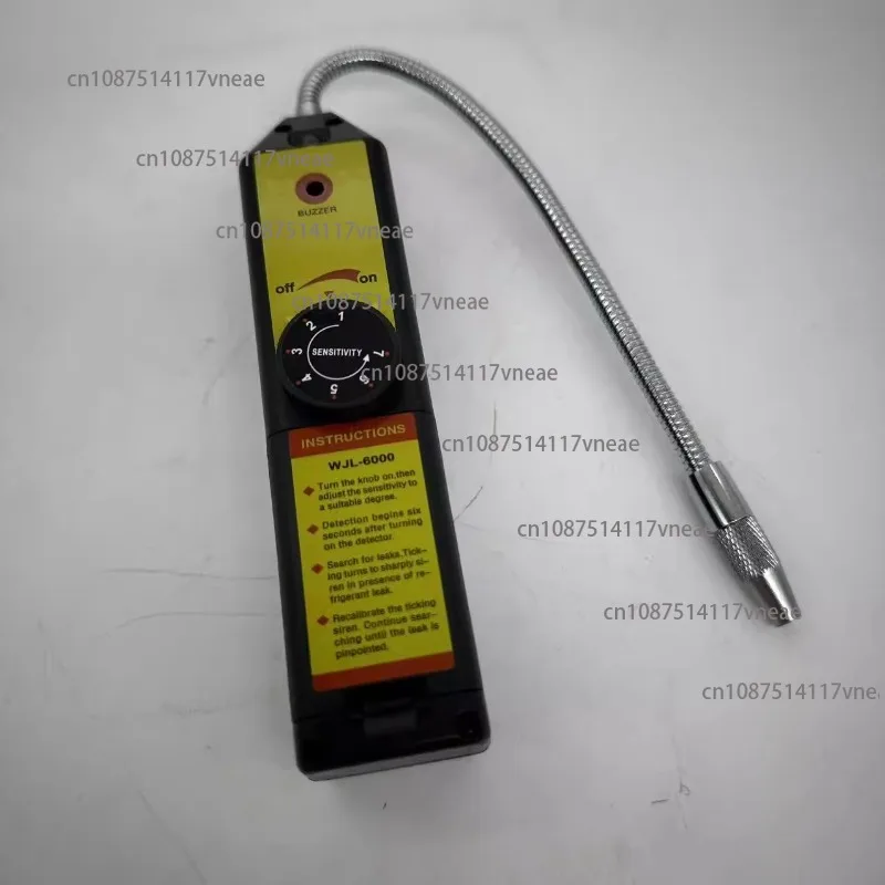 WJL-6000 Electronic Halogen Refrigerant Gas Leak Detector Air Conditioning Automobile Halogen Leakage Meter for R32 R134a R404s