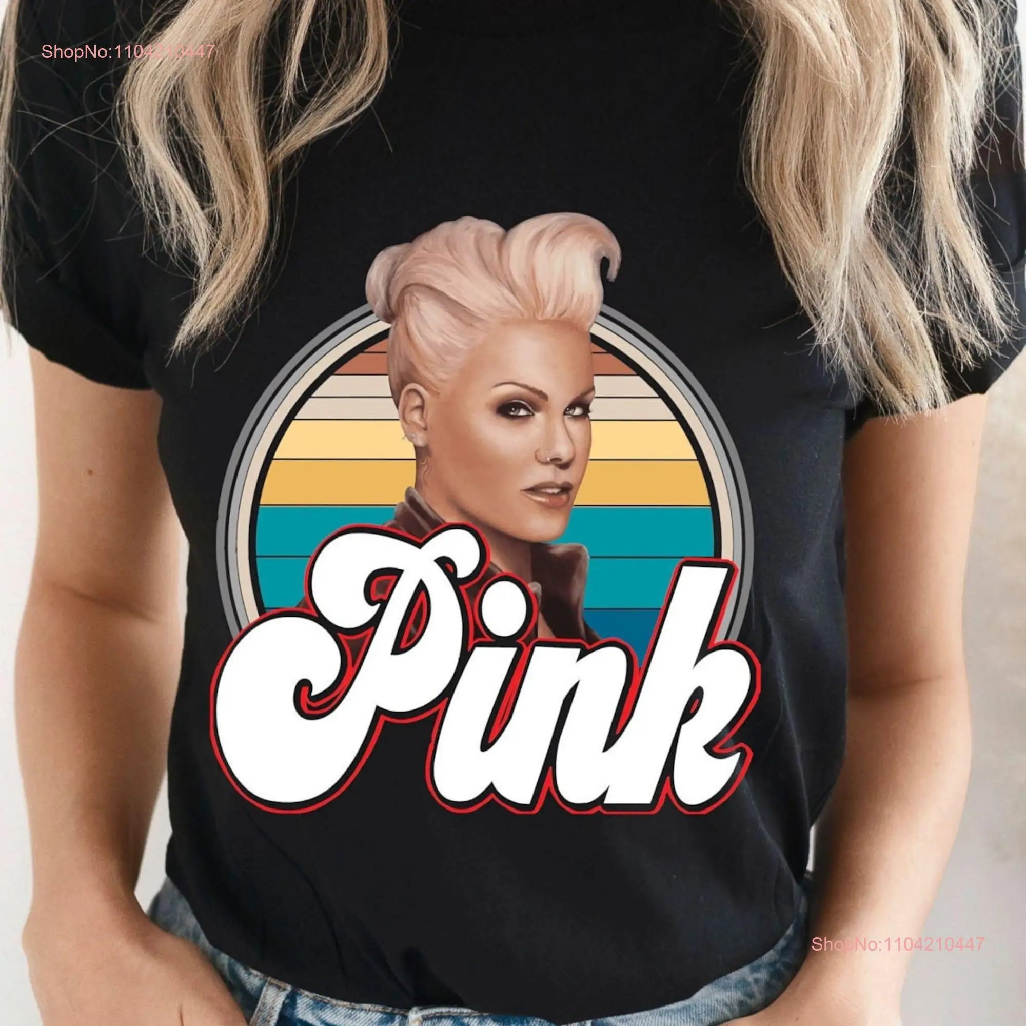 P nk Pink Singer Summer Carnival 2024 Tour T Shirt Fan Lovers Music Trustfall Album Concert long or short sleeves