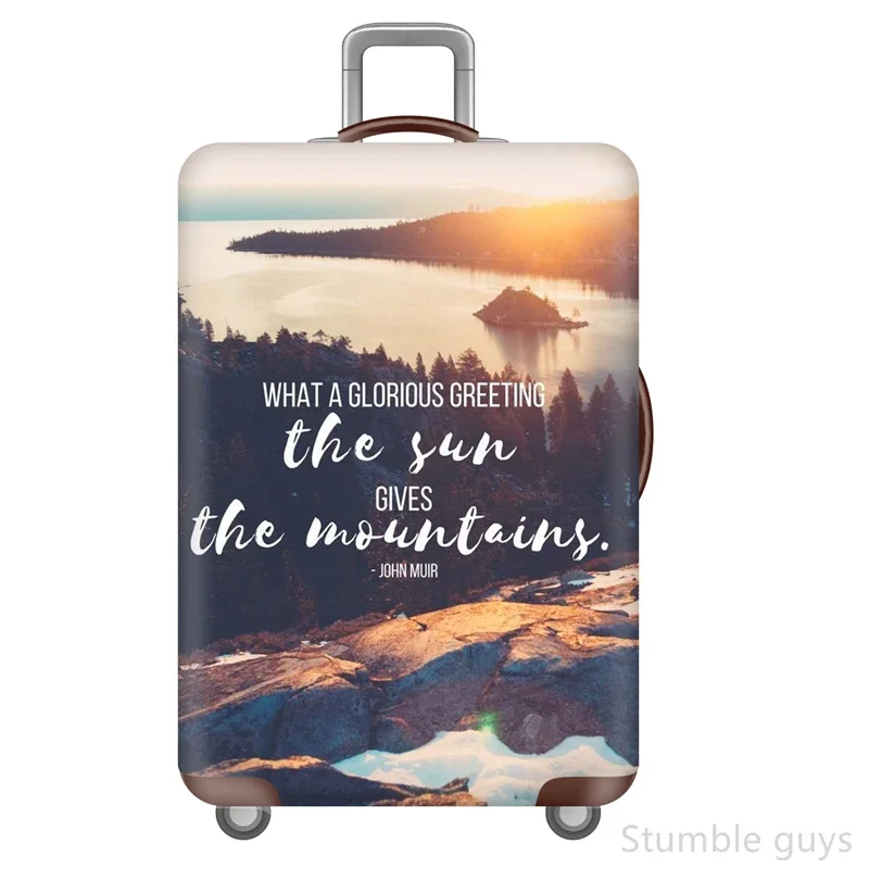 

Protective Stretchy Anti-Scratch Luggage Cover Dustproof Durable Suitcase Sleeve Must-Have Travel Accessory Business Trips