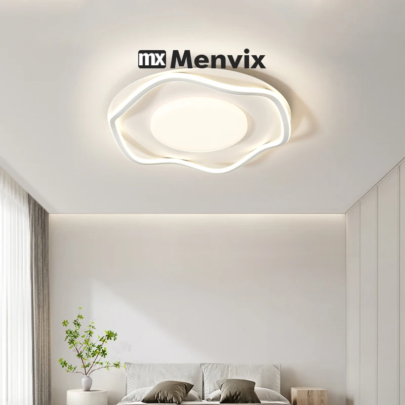 モダンなデザインのLEDシーリングライト,ミニマリストデザイン,寝室,ダイニングルーム,リビングルーム,キッチン,家庭用調光器