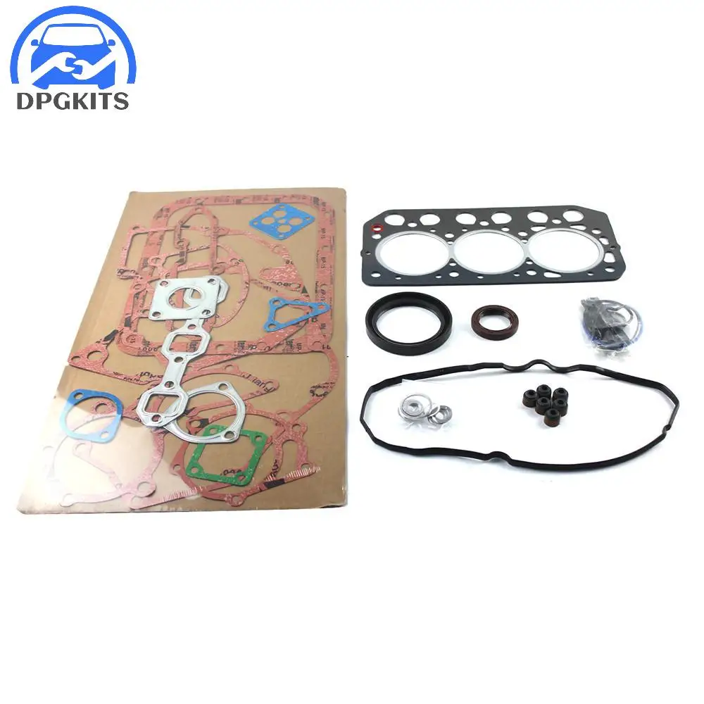 S3L S3L2 S3L2-E Engine Cylinder Full Set Gasket Kit for Mitsubishi Engine Peljob EB250 EB300 EB306 AG-31B01-23200 Excavator Part