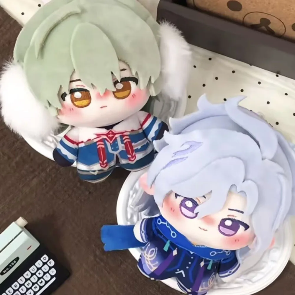 10cm Genshin Impact Pendant Plush Doll Halloween XMAS Decoration Mitya Alyosha Stuffed Toys Plusie Dolls Present Collect Gift