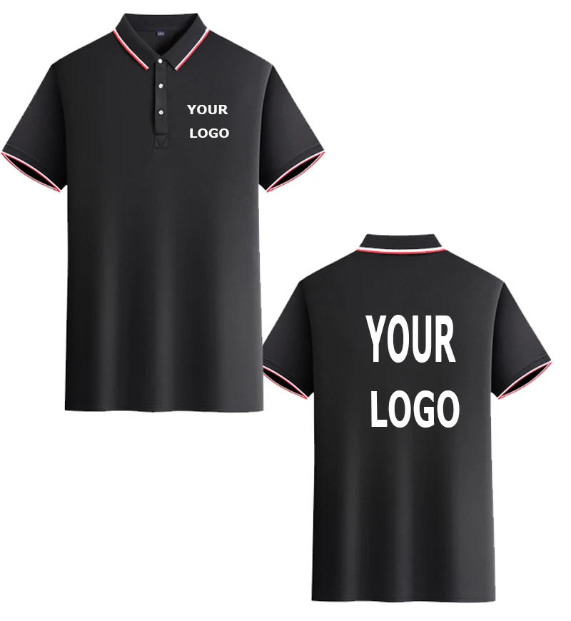 

6XL Large Size Casual Cheap Polo Shirt Men Summer Breathable Short Sleeve Personal Company Group Custom Logo Design Shirts Tops