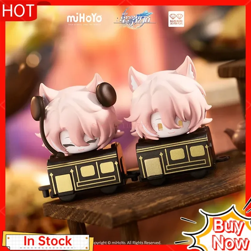 Mihoyo Honkai Star Rail Vol.3 ちびフィギュア ブラインドボックスセット 積み重ね可能なミニスタチュー アニメコレクション ゲームキャラクターギフト 在庫あり