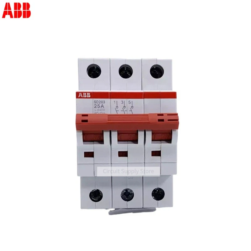 ABB فاصل التيار المتناوب قطاع دارة ضربة المغناطيسي SD200 سلسلة SD201 SD202 SD203 SD204 1P 2P 3P 4P 16A 25A 32A 40A 50A63A80A100A #4