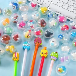 10pc 32mm Mixed Cartoon Surprise Twisted Egg Ball Toys Kids Birthday Party Favors School Prizes Guests Gift Goodies Fillers