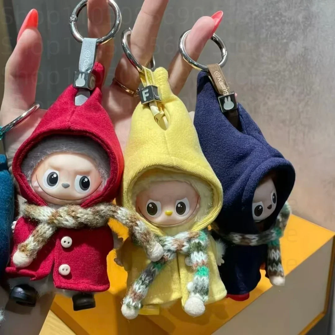 

For Labubu 4.0 The Monsters Pin for Love Series Doll Elf Cloak Dress Up Clothing for Labubu V4 Doll Clothing Outfit Accessories