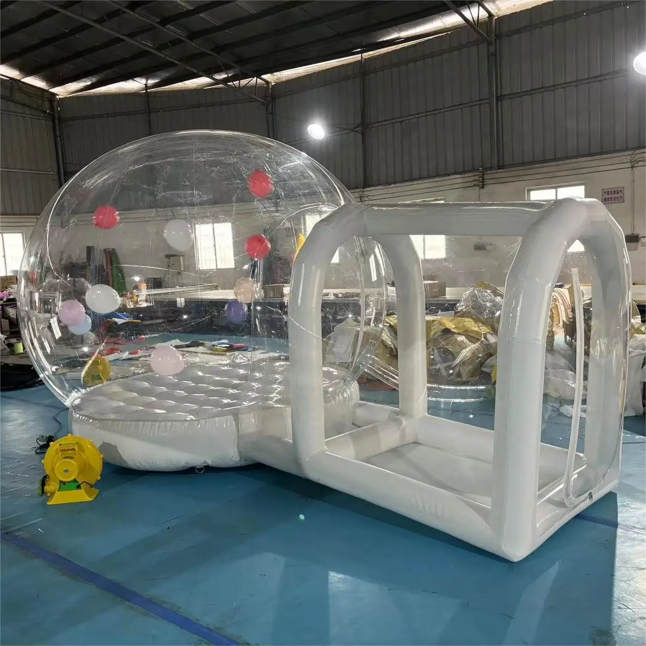 Ball pool commercial inflatable Bubble House for kid big cheap bounce house jumper bouncy jump castle bouncer large chin