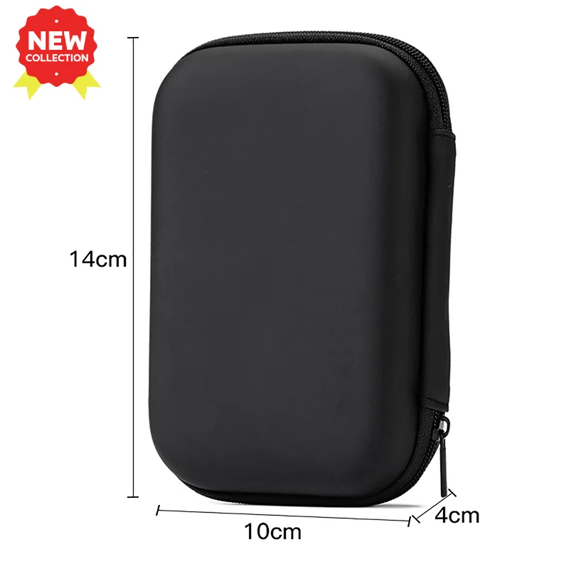 Сумка на молнии из ЭВА, защитная сумка для жесткого диска, SSD, USB-кабель, зарядное устройство, защитная сумка для 2,5 жесткого диска, внешний аккумулятор, USB-кабель, зарядное устройство