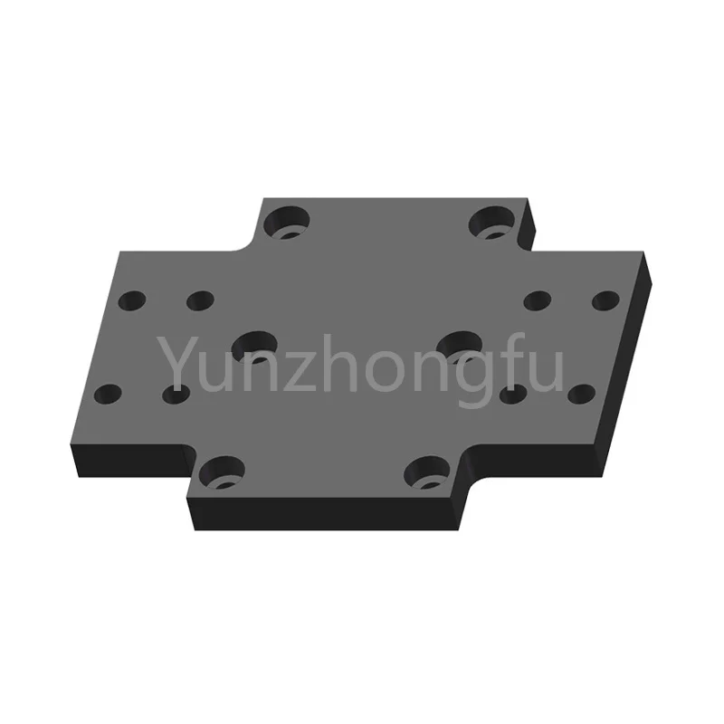 Connection plate screw module XYZ table fittings linear module slide table right angle connecting plate angle steel alumin