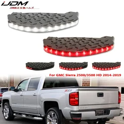 For Chevrolet Silverado GMC 1500 2500 3500 Rear Bumper Step Corner Insert Pad Lights Rear Fog/Brake Backup Signal Lights 14-19