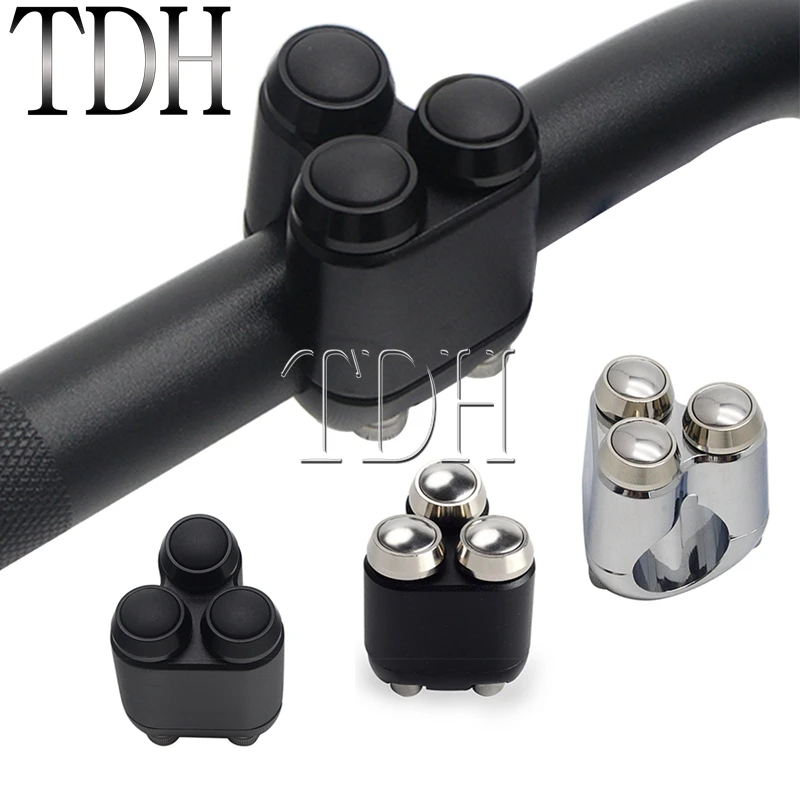 Motorrad-Momentschalter, Lenker, verstellbare Halterungsschalter, EIN-AUS, 2 und 3 Tasten, Scheinwerferhorn, Start-Kill-Schalter, 1 Zoll, 22–25 mm – Detail 10