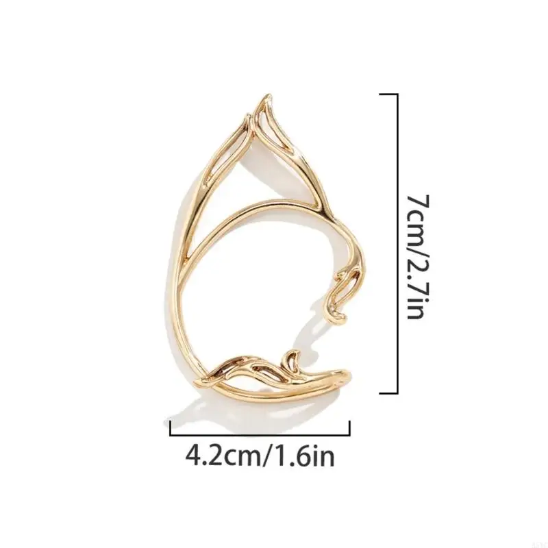 A5YC Metal Cats Metal Areal Jewelry Actors for Cosplay Costumes and Fantasy Event #6