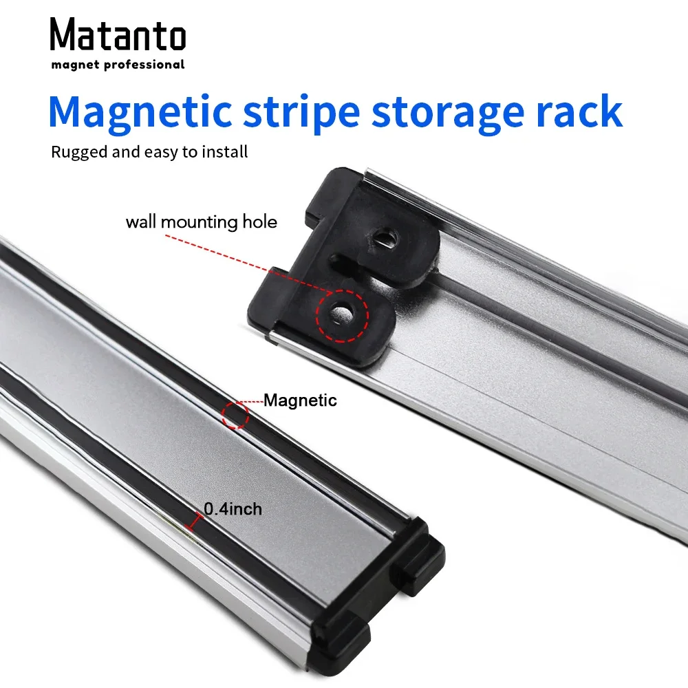 MagneticKnife Holder Strip Special Offer Organizer Storage Bar Strong Magnetic on Sales Factory Help Rack Garage Hanger Tool