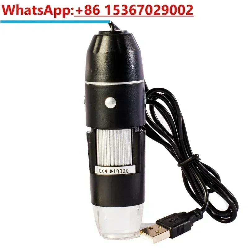 USB digital microscope 1000x mobile phone circuit board repair magnifying glass hair follicle head skin detector