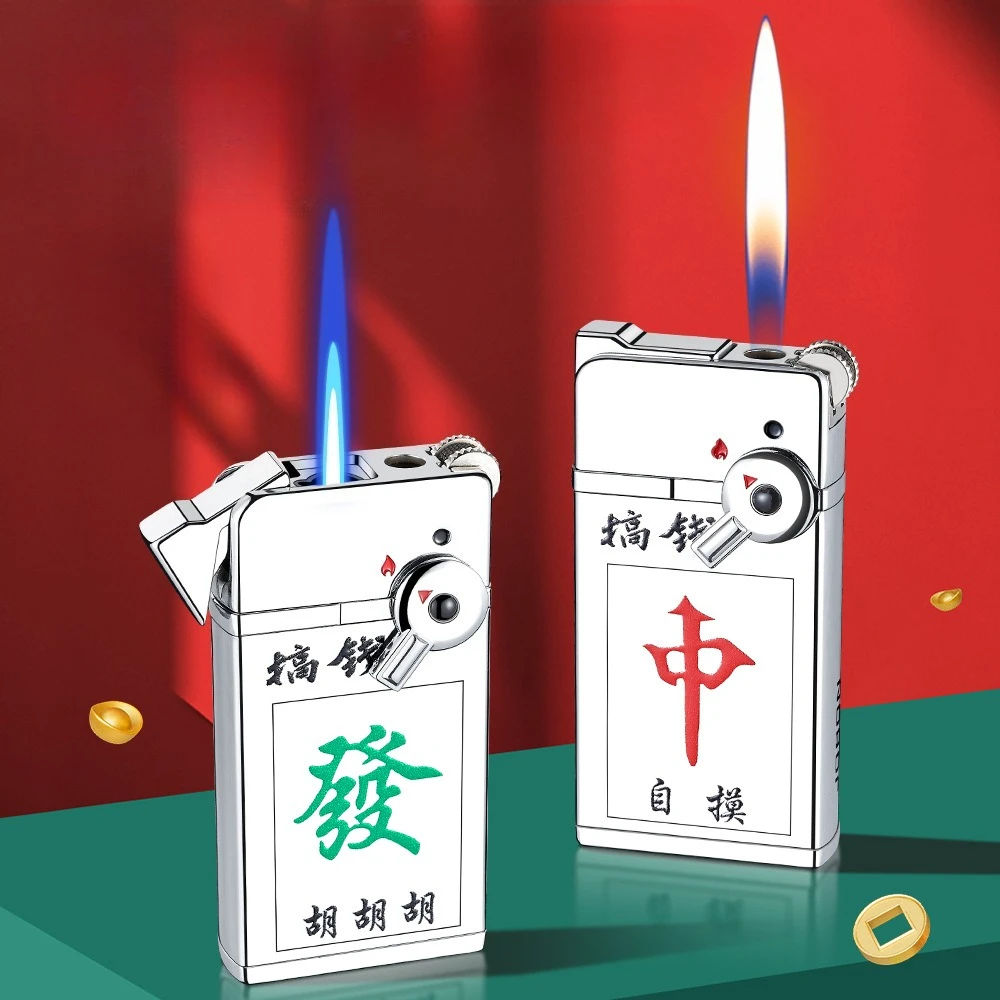 

Новый продукт, популярная зажигалка из сплава с цветной печатью, персонализированная зажигалка с двойным переключателем, чтобы подарить своим парнем