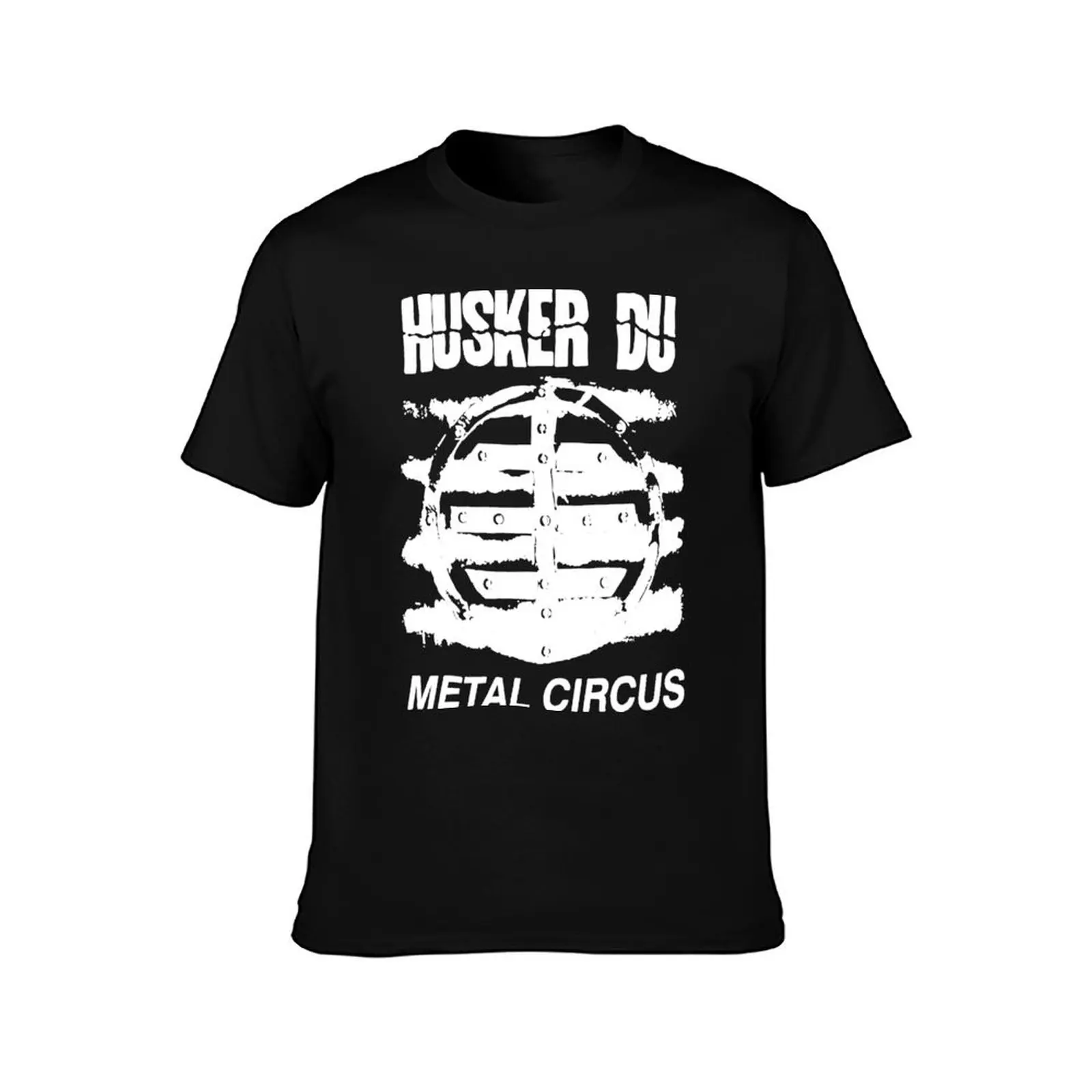 Husker Du Metal Circus T-Shirt, Funny Graphic Print Tee, Unisex Cotton Casual Short Sleeve Top
