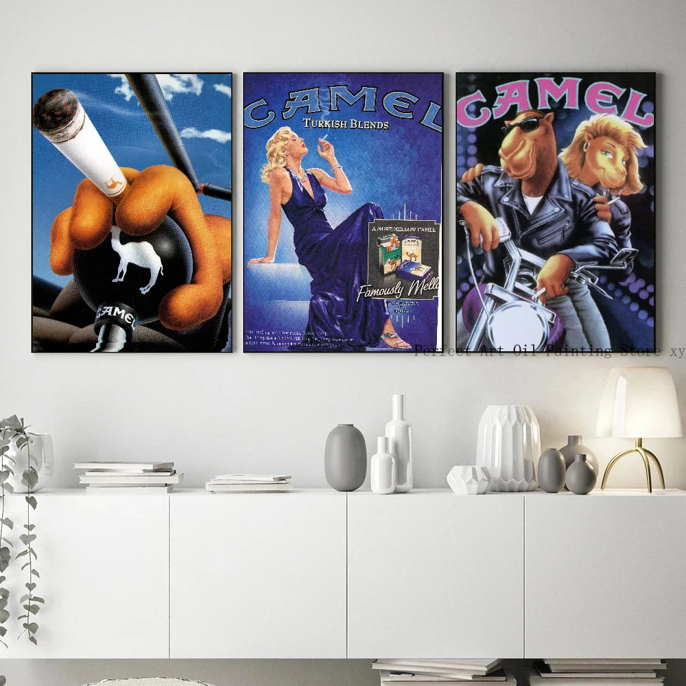 خمر الجمل السجائر المشارك ورقة الطباعة غرفة المعيشة المنزلي مدخل مطعم مقهى الفن اللوحة الديكور