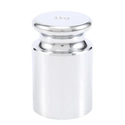Calibration Weight For AWS Digital Scale, Carbon Steel, Chrome Finish, 1000G (1KG WGT)
