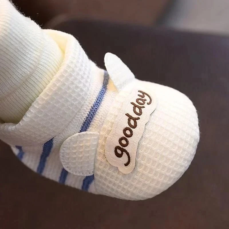 أحذية جورب للأطفال 2025، نعل ناعم من القطن غير قابل للانزلاق للمشايات الأولى للأطفال حديثي الولادة من عمر 0 إلى 12 شهرًا