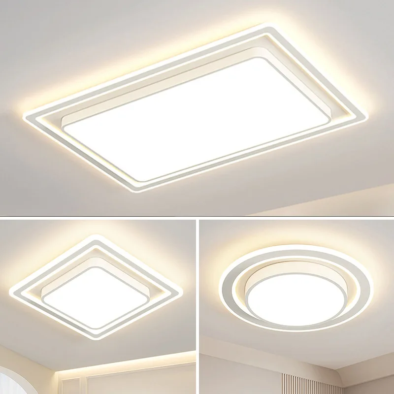 

Светильники, светильники для гостиной, современные белые, простые и атмосферные новые потолочные светильники 2025 года, основные светильники для полного дома 220 В