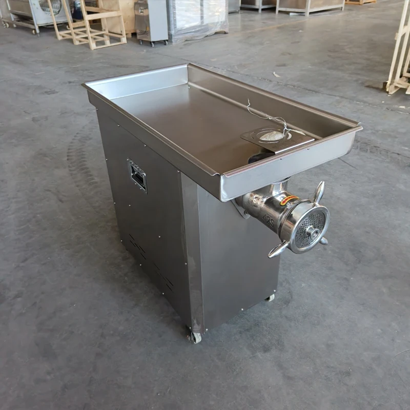 مفرمة لحم كهربائية من الفولاذ المقاوم للصدأ، حشو سجق كهربائي قوي