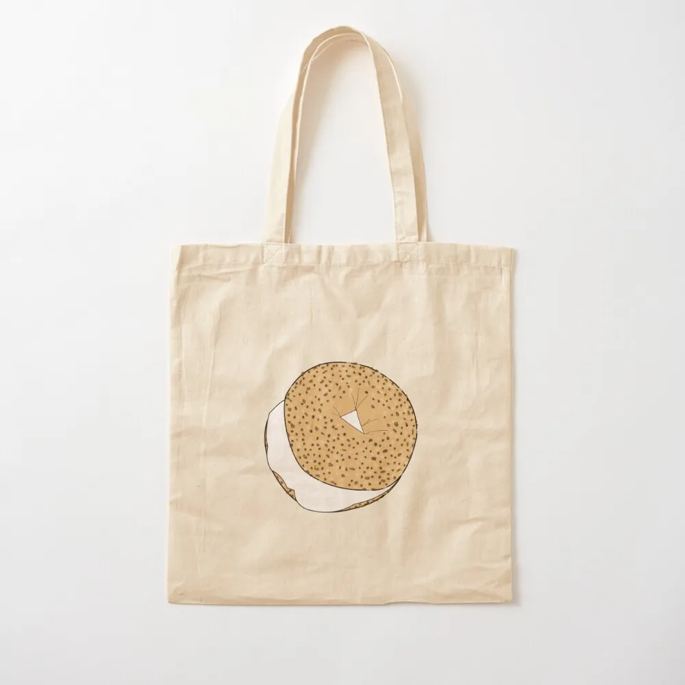 Everything Bagel Tote Bag cute tote bag personalized tote Canvas Bag