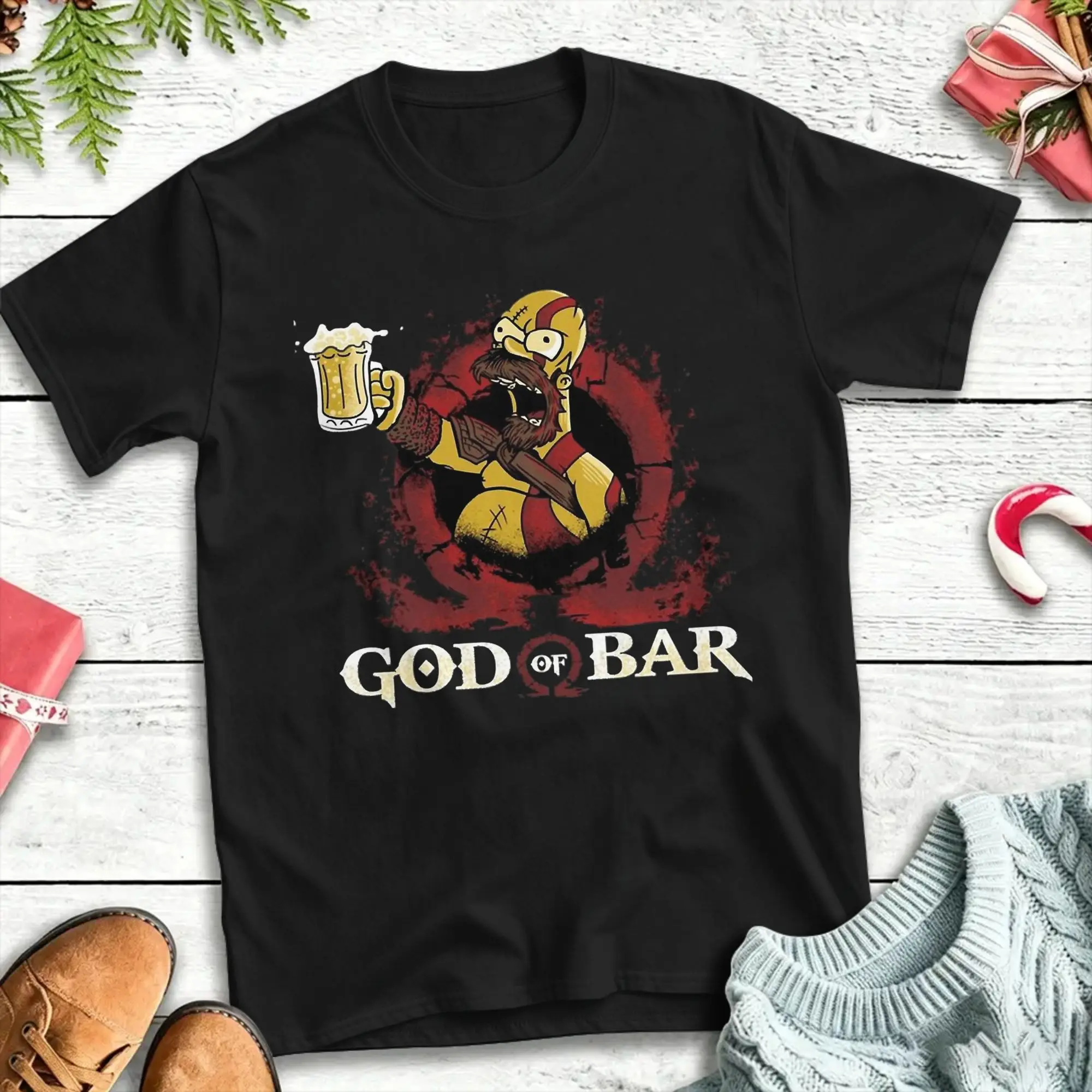 T-shirts God Of War pour hommes, en pur coton, cool, à col rond, à manches courtes, vêtements à manches courtes, ce que j'aimerais que tout le monde sache