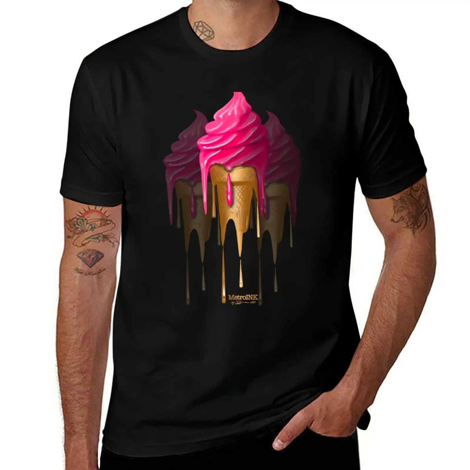 

Ice Creammmm T-Shirt Clothing oversize t-shirts man plus size tops mens t shirts