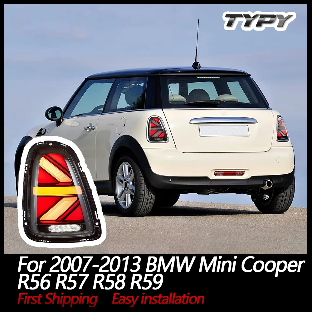 

LED Lights Tail Lights For 2007-2013 BMW Mini Cooper R56 R57 R58 R59 Rear Lamps Assembly DRL Sequential Turn Signal Running Lamp
