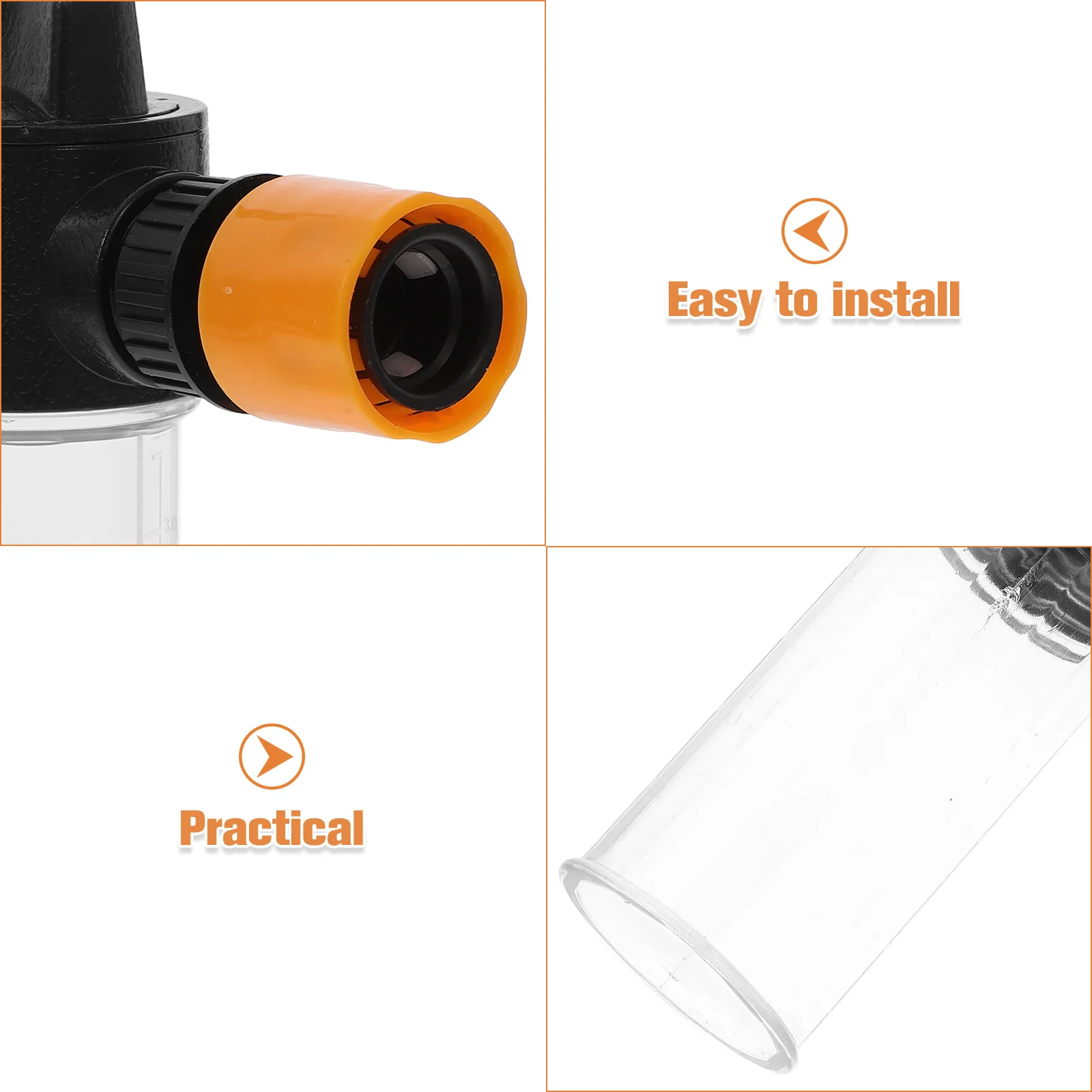 ارتفاع ضغط غسيل السيارات مدفع المياه مجموعة رغوة مضخة خرطوم البخاخ لتنظيف الحمام المطبخ مسار شرفة دراجة نارية البستنة #5