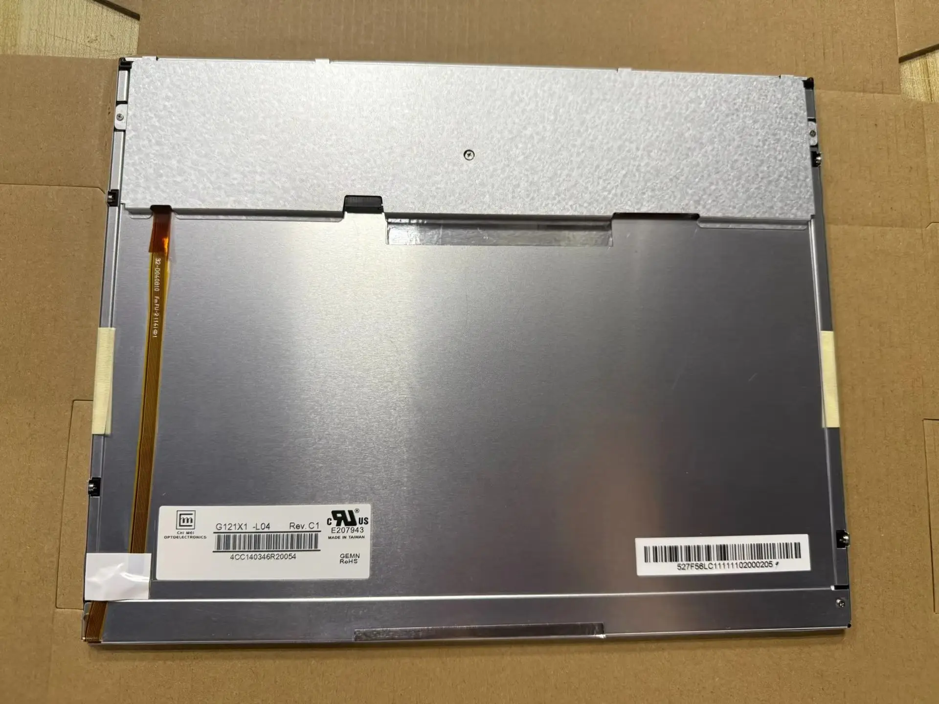 G121XCE-L01 original 12.1-inch G121X1-L03 G121X1-L04 1024x768 LVDS TFT IPS LCD display screen