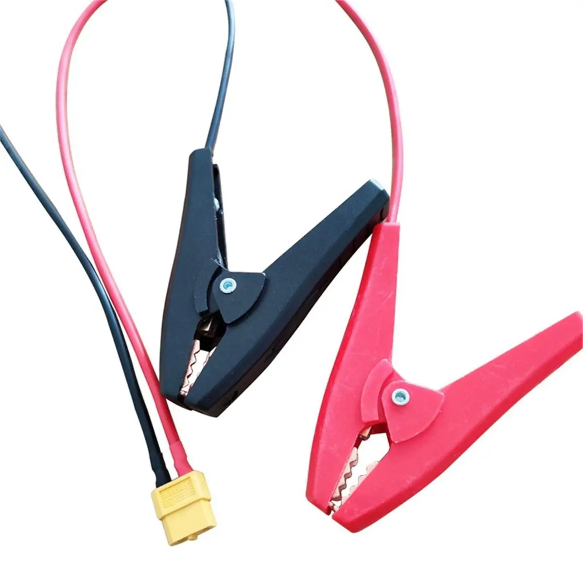 150cm 14AWG Alligator Clip to Female Plug Cable Battery Alligator Clip Towing Winch Quick Connect Plug