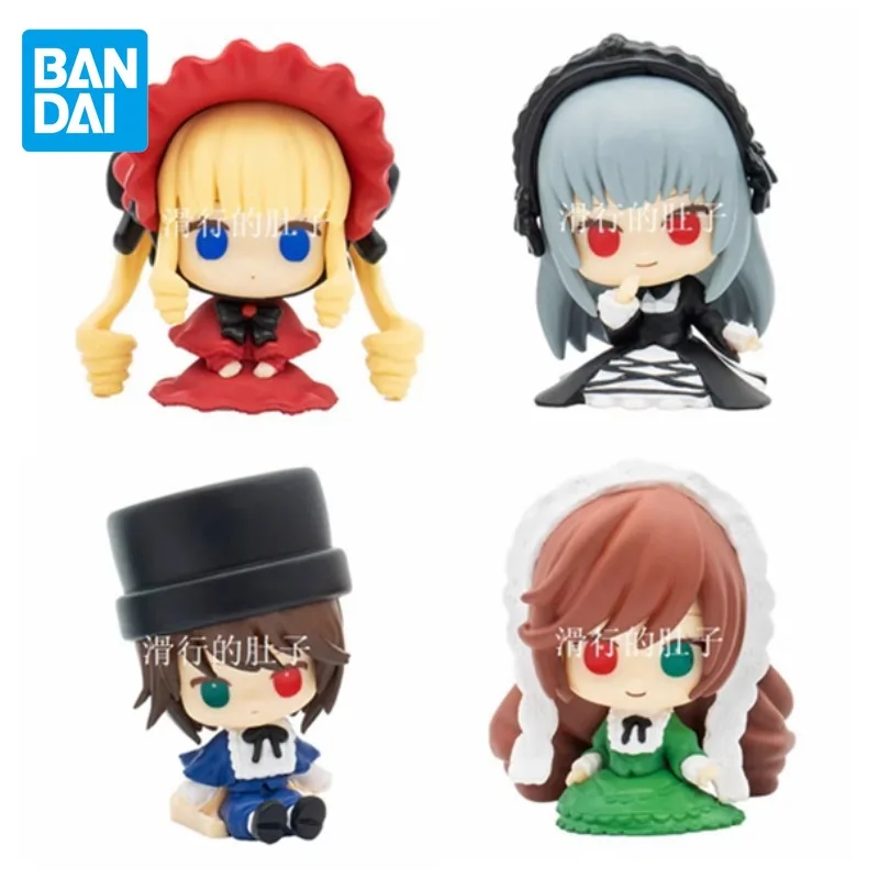 BANDAI Original Gashapon Rozen Maiden Anime Figure Shinku Action Figure Toys for Boys Girls Kids Children Birthday Gifts