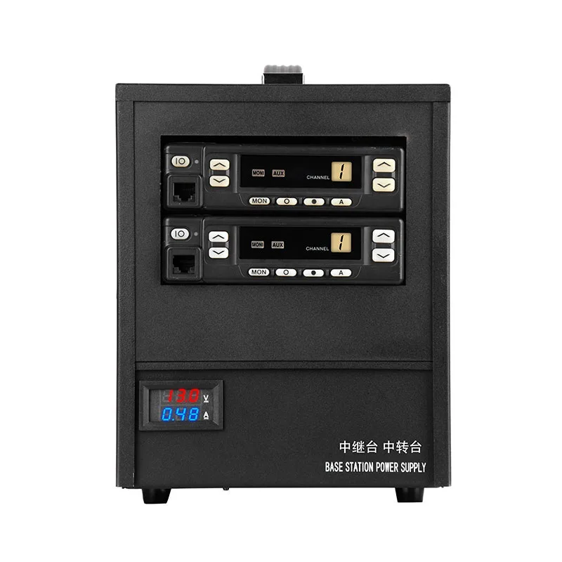 

TKR-868G High Power Base Station Radio Signal Amplifier Relay Station for Tunnel Communication Walkie Talkie