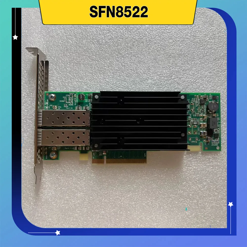 

Для сетевой карты Solar-flare SFN8522 PLUS 10 ГБ с низкой задержкой 10G, двухпортовая