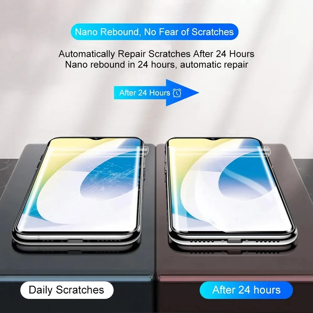 هيدروجيل فيلم ل فيفو 1901 1902 1904 1906 1907 V2024 V2025 V2026 V2027 V2029 V2032 V2111 حامي الشاشة فيلم