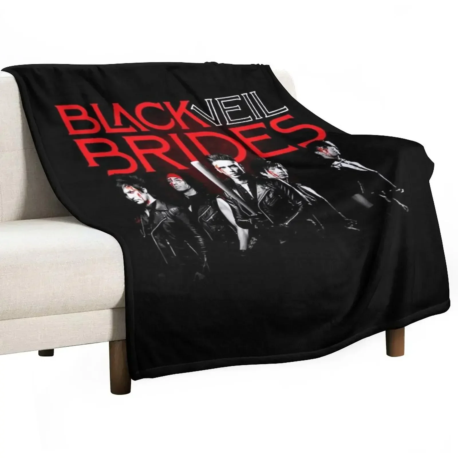 bvb black veil brides Throw Blanket Stuffeds Designers Blankets