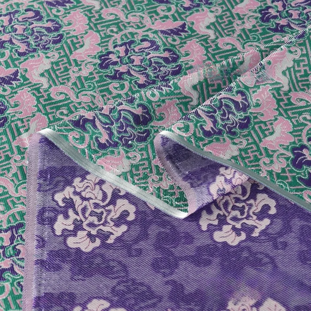 

Жаккардовая парчовая ткань в китайском стиле, парчовая куртка с имитацией песен, одежда для шитья одежды по метрам, материал