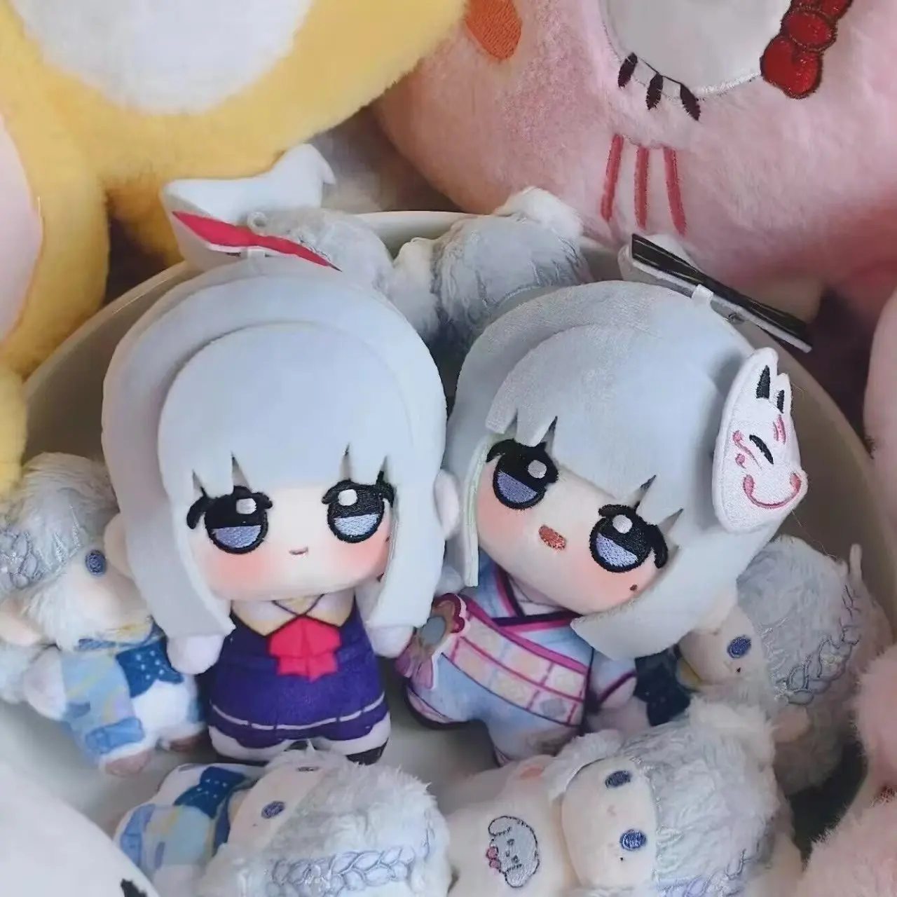 

Плюшевая игрушка-брелок 10 см по аниме Genshin Impact: Камисато Аяка, Райдэн Сёгун – идеальный подарок на День рождения или Рождество