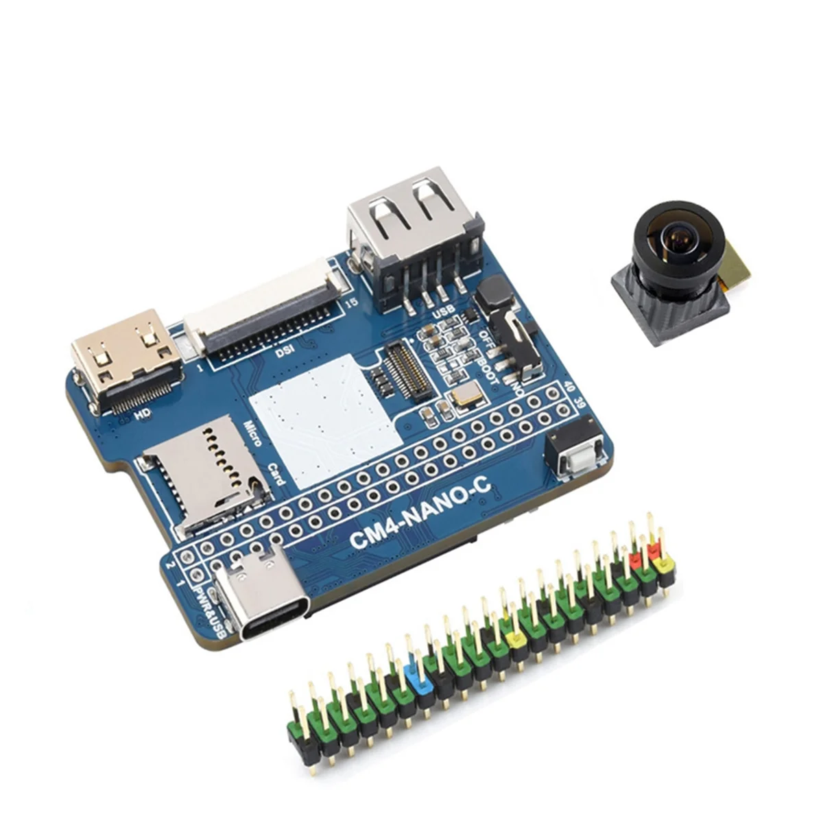 

GFR5-для Raspberry Pi CM4 NANO C Плата расширения 8 МП 160 ° Cam 30fps 40PIN