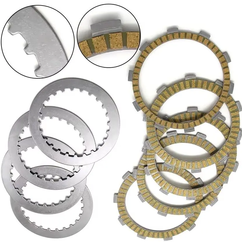 

Friction Clutch Plates For Honda VT125 125 1998-2000 XL125V 2001 2002-2011 22201-MAL-600 22202-MAE-000 23311-200-000 Motorcycle