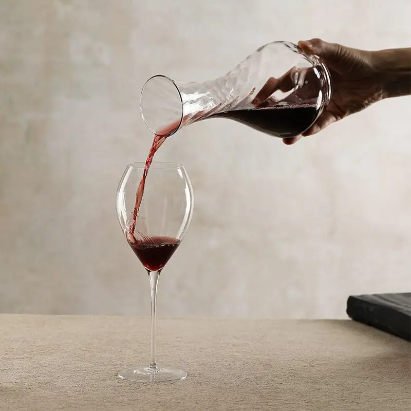 

High-end Prism Light Luxury Decanter, Barware New Internet Celebrity Sommelier White Wine Dispenser Wine Separator
