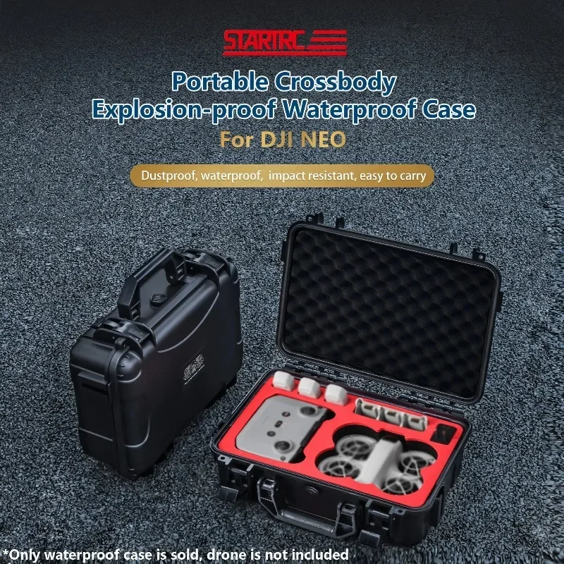 Picture 4: for DJI Neo drone accessories portable sealed waterproof storage box explosion-proof and drop-proof